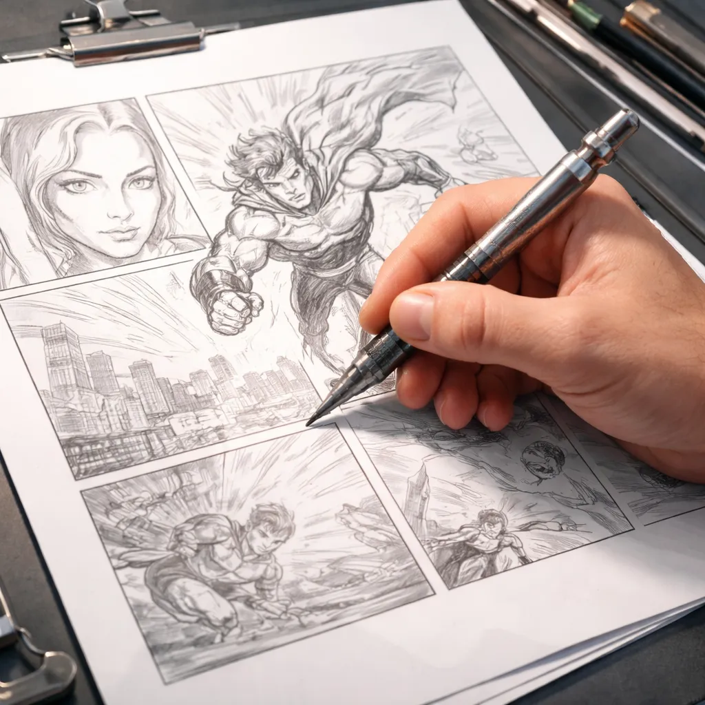 best-drawing-pencils-for-comic-illustration-1 - drawing-pencils.com Best Drawing Pencils For Comic Illustration 1