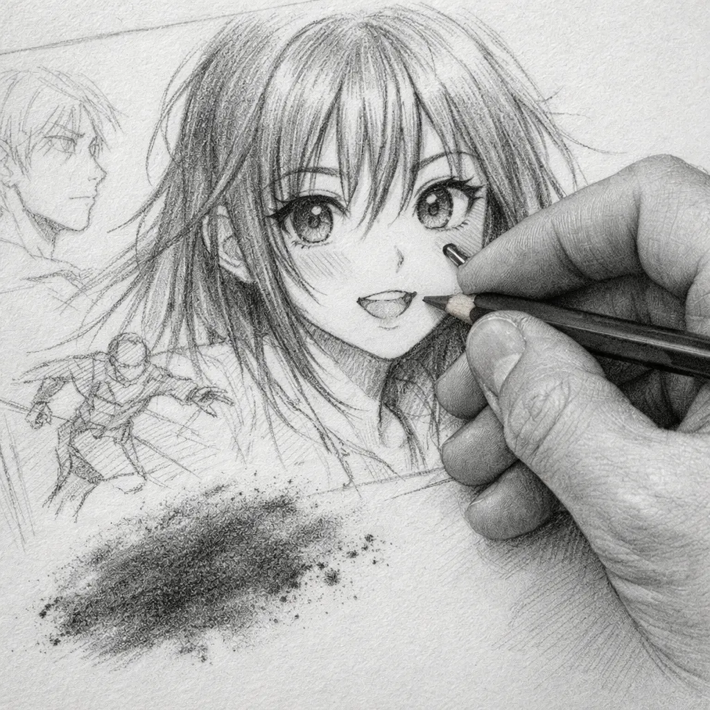best-drawing-pencils-for-manga-artists-1 - drawing-pencils.com Best Drawing Pencils For Manga Artists 1