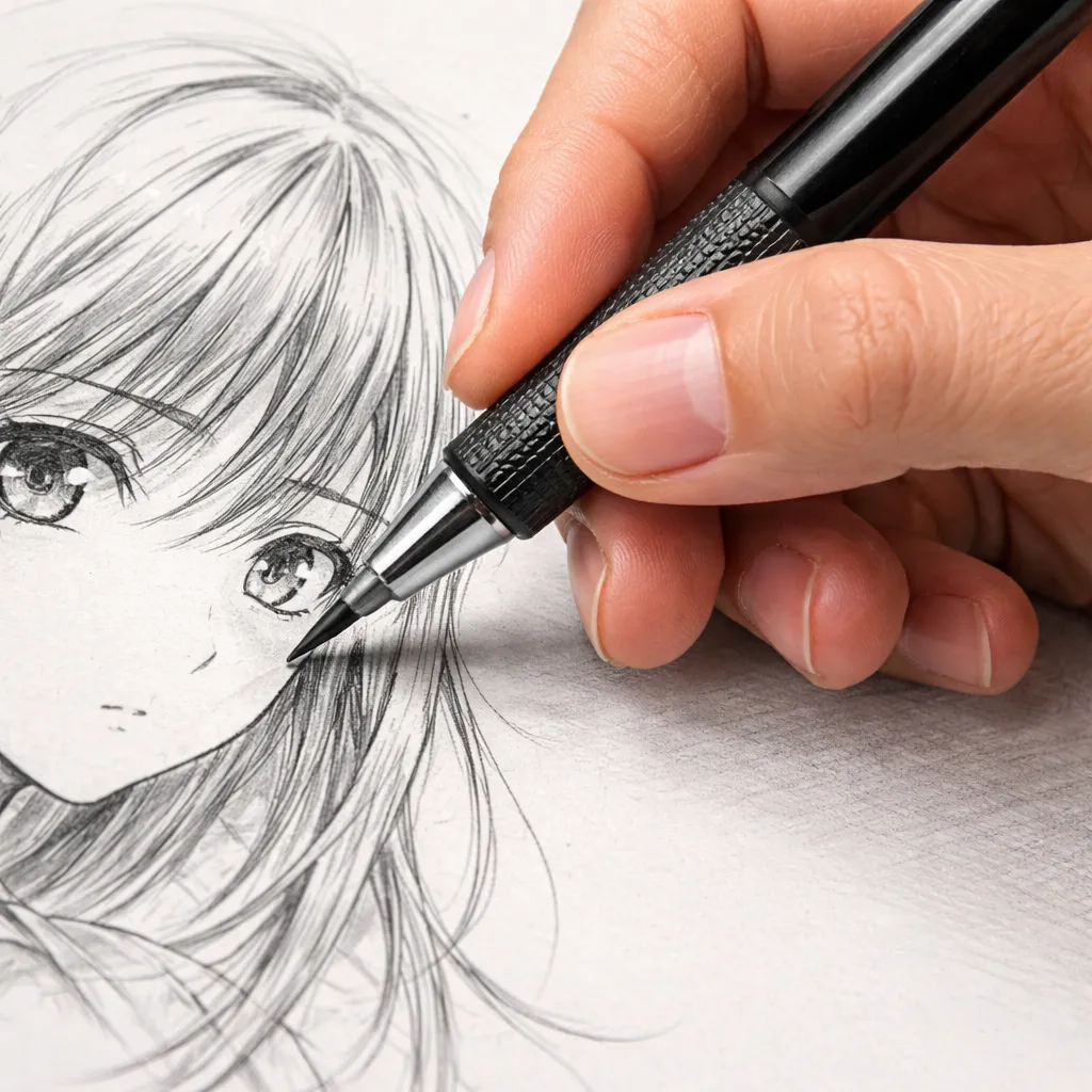top-drawing-pencils-for-manga-illustration-1 - drawing-pencils.com Top Drawing Pencils For Manga Illustration 1