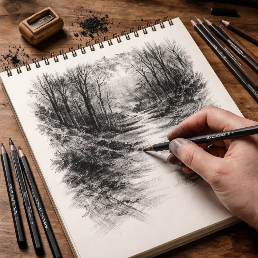 Where To Buy Drawing Pencils For Charcoal Work 1